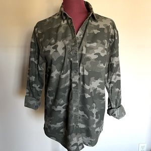 Eddie Bauer Boyfriend fit cami shirt